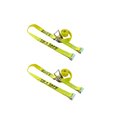 Tie 4 Safe 2" x 12' E Track Ratchet Straps w/ E Clips
WLL: 1,000 lbs., PK2 RT06-12M23Y-2